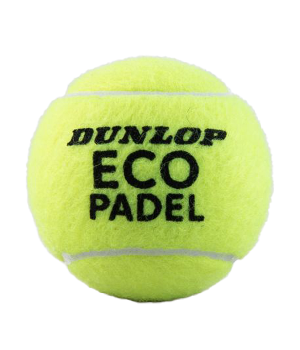 Pelotas Dunlop Eco Padel (Pack x3)