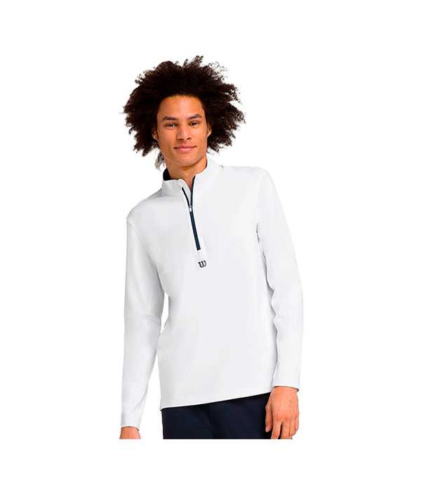 Sudadera Wilson Elevate Performance Blanco 2025