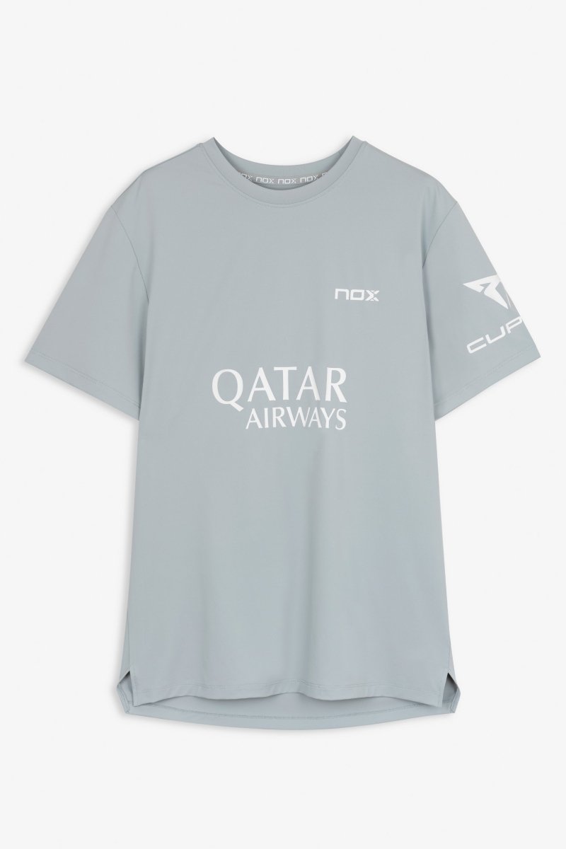 Camiseta Sponsors AT10 Gris de Agustín Tapia - NOXpadelCamisetas