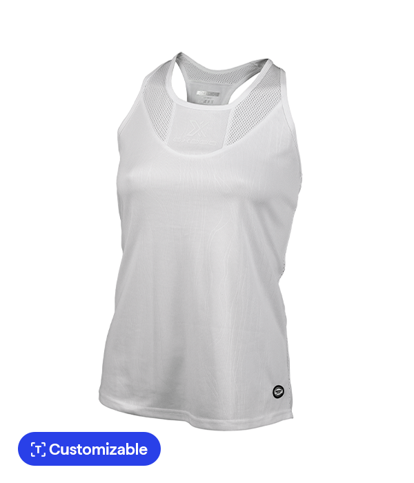 Camiseta Tirantes Oxdog Tiebreak Women Blanco
