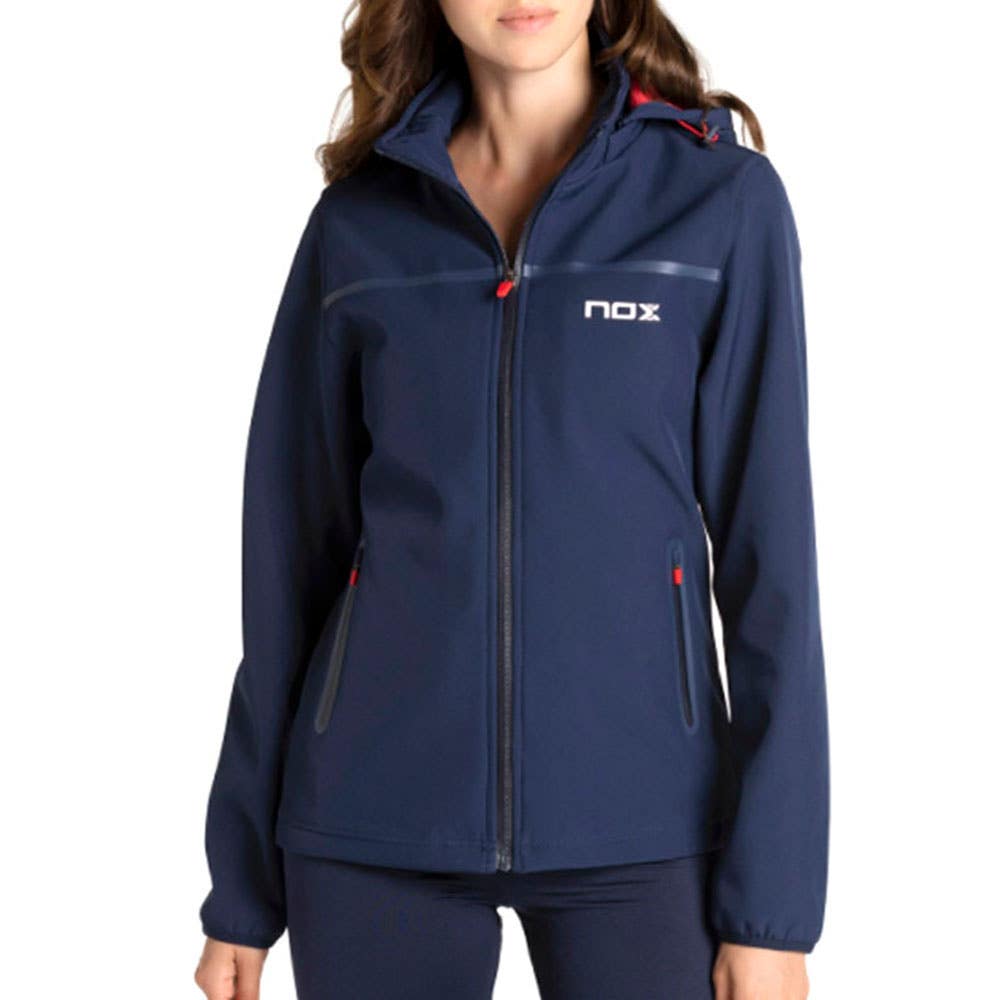 CHAQUETA NOX SOFTSHELL PRO AZUL MARINO MUJER