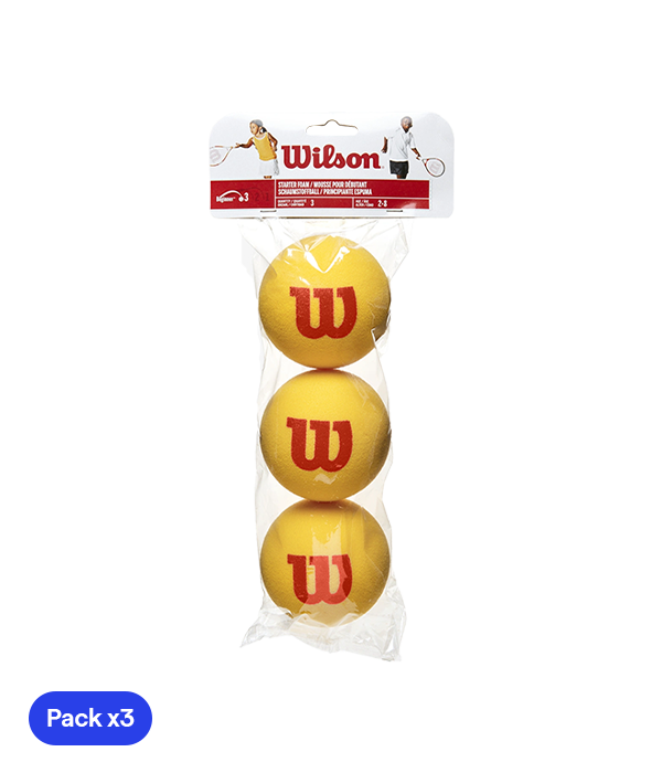 Pelotas Wilson Tour Foam Tenis (Pack x3)