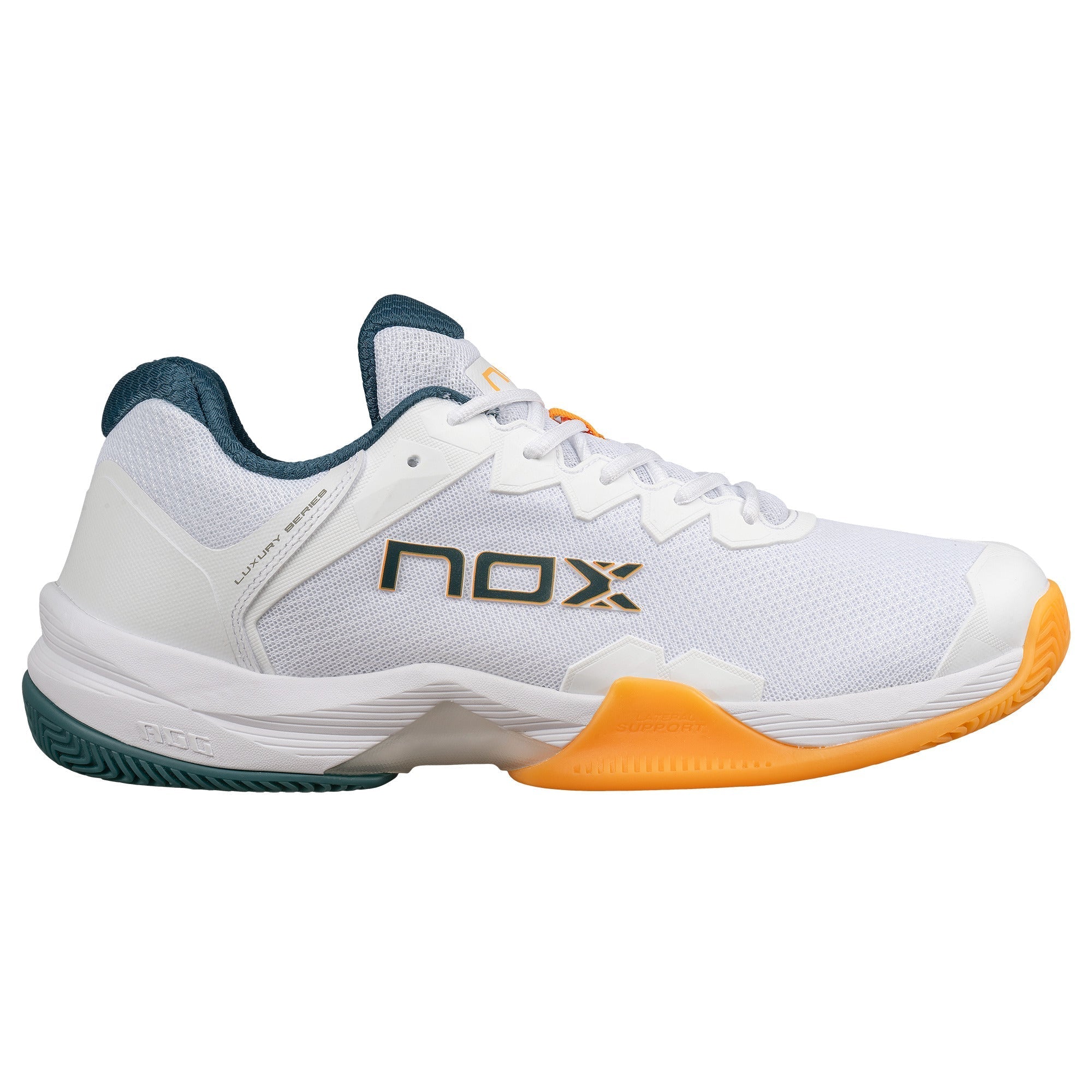 Zapatillas de pádel Nox ML10 HEXA Blanco/Albaricoque - NOX2024Zapatillas