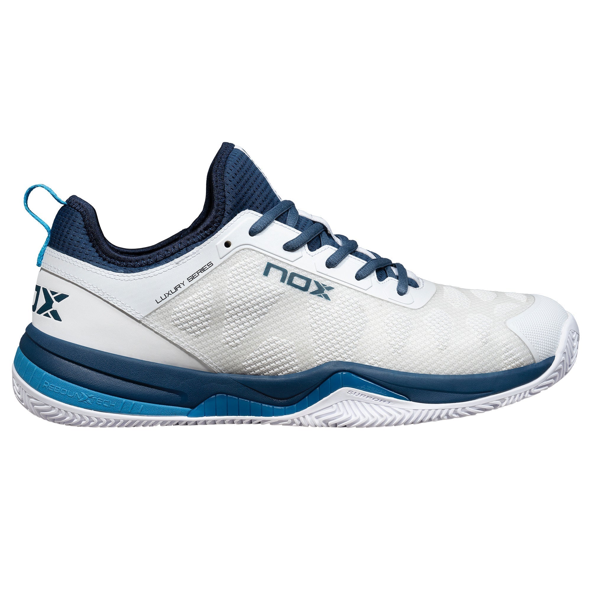 Zapatillas de pádel Nox NERBO Blanco/Azul sueco - NOX2024Zapatillas
